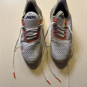 Nike Kids Sneakers White and Orange